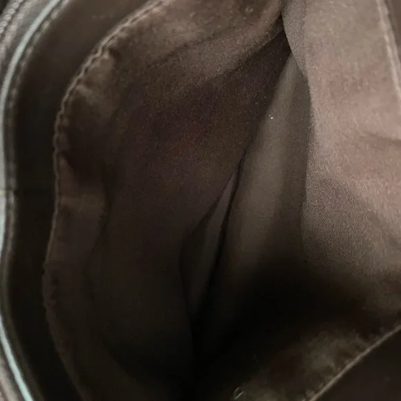 Etienne Aigner Vintage Genuine Cowhide Brown Leather Crossbody Handbag OS - Picture 10 of 11